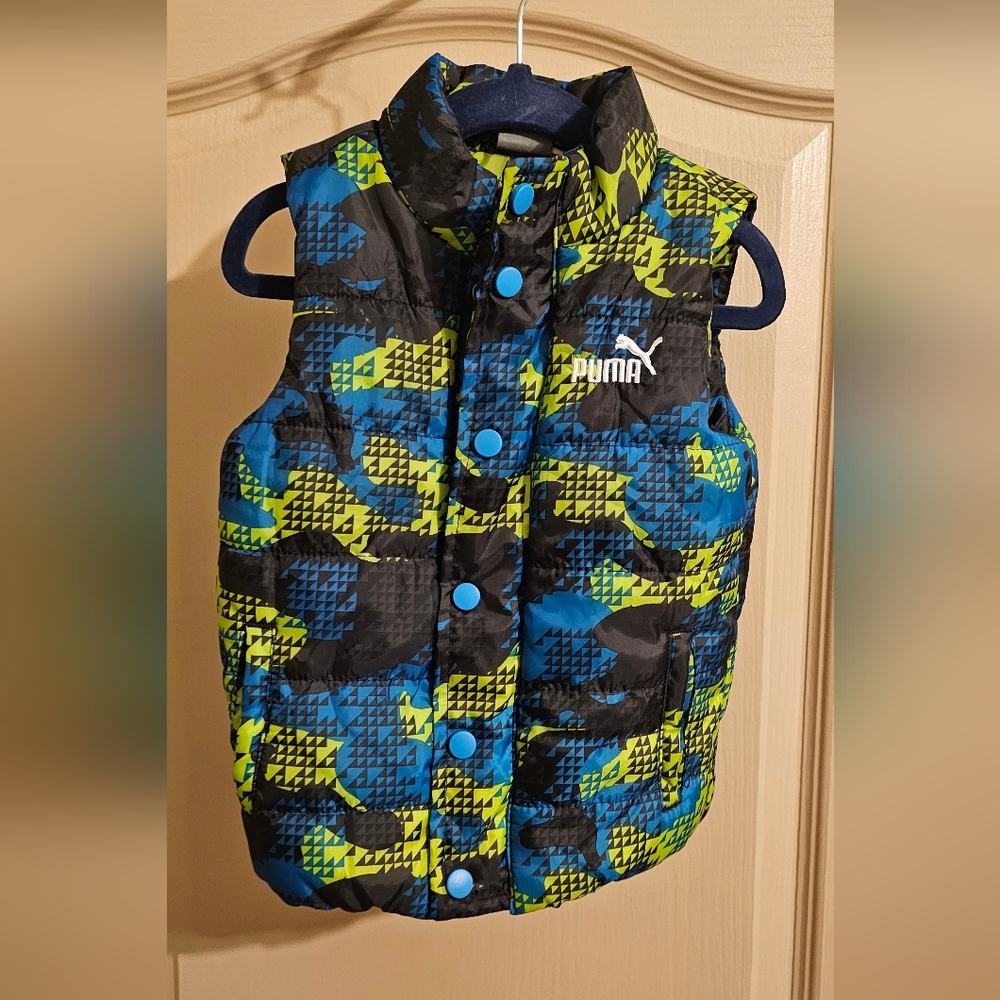 Puma Toddler Camoflauge Style Vest 3T